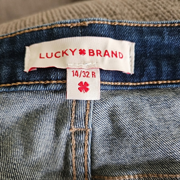 LUCKY BRAND Skinny Hayden jeans. SIZE 14/32R - Picture 2 of 4